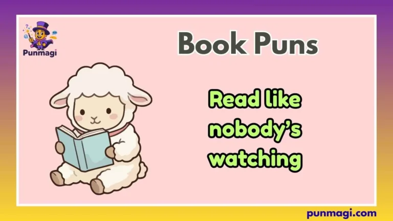 395+ Book Puns That Will Make You LOL 😂✨2026