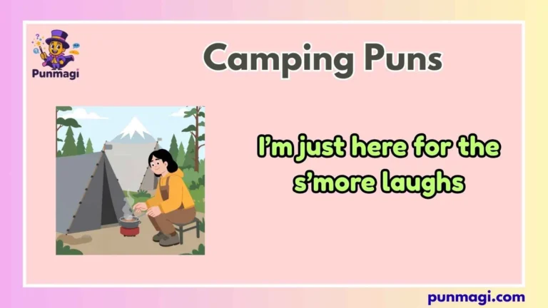 Camping Puns