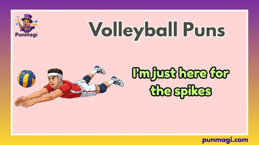 Volleyball Puns