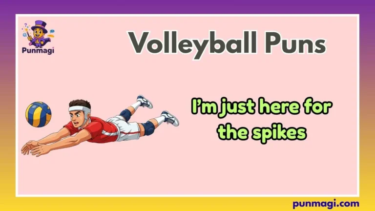 Volleyball Puns