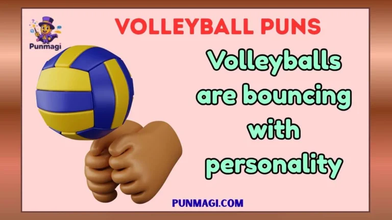 Volleyball Puns