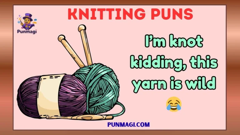 Knitting Puns